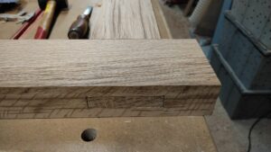 Fabrication et installation d'un portail en chêne sur mesure à perche en nocé 61 par l'Atelier Bois Robain