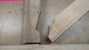 Fabrication et installation d'un portail en chêne sur mesure à perche en nocé 61 par l'Atelier Bois Robain