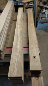 Fabrication et installation d'un portail en chêne sur mesure à perche en nocé 61 par l'Atelier Bois Robain