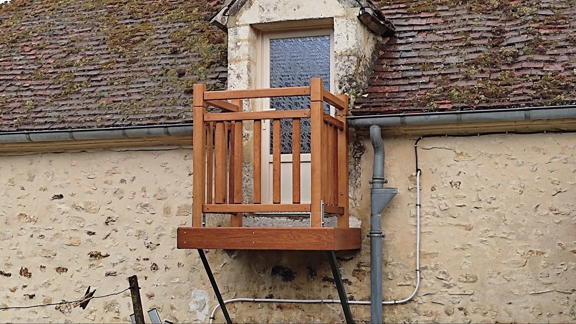 Rénovation d’un petit balcon à Courthioust (61)