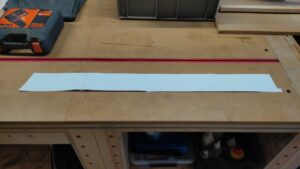 fabrication et installation d'un habillage d'appui de fenêtre en chêne sur mesure à Mauve Sur Huisne 61 par l'Atelier Bois Robain